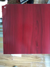 A estratificação da madeira do falso do PVC cobre o baixo carbono 1220×2440 imprimindo lustroso milímetro